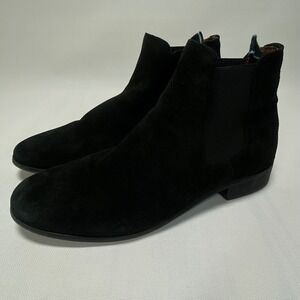 Shoe The Bear Black Suede Chelsea Boots Men's EU 44 Men's 11.5